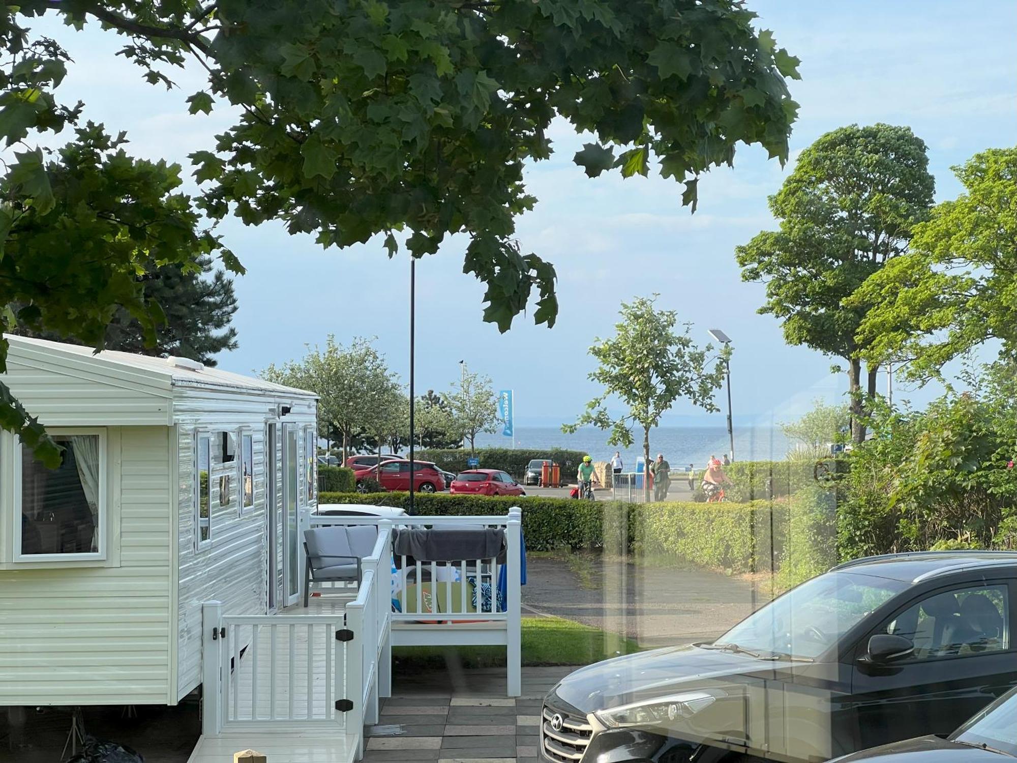 Caravan At Seton Sands, Near Edinburgh And Berwick Villa Port Seton Exterior photo